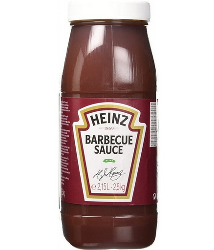 HEINZ BARBECUE SAUCE 2.15L 2.5 KG