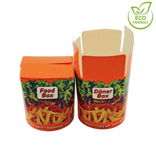 FOOD DÖNER BOX 16 oz 500 ml 500 Pezzo